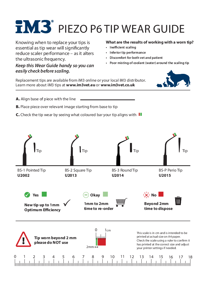 

Piezo P6 tip wear guide

