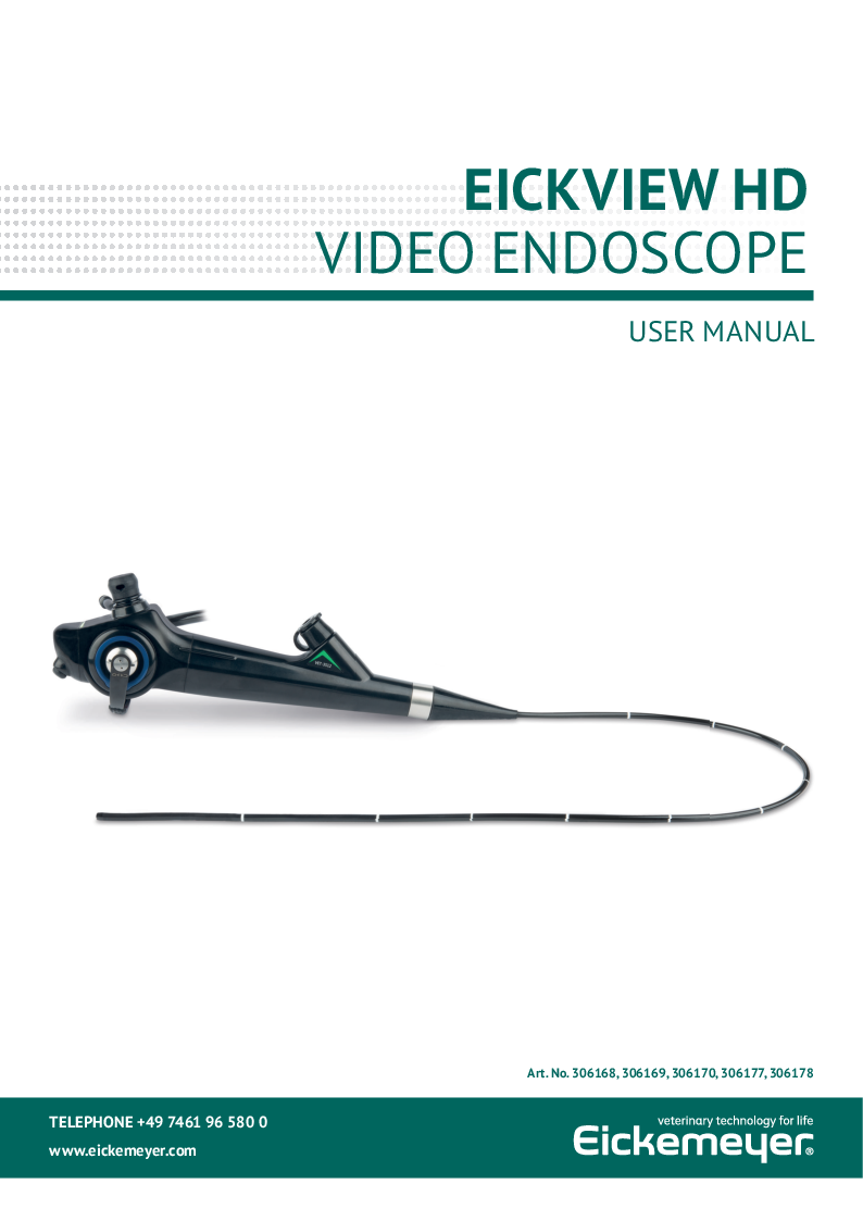 

EickView Videoendoscope User Manual

