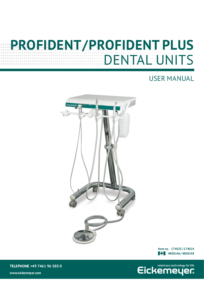 

Profident PLUS Manual (Engelsk)

