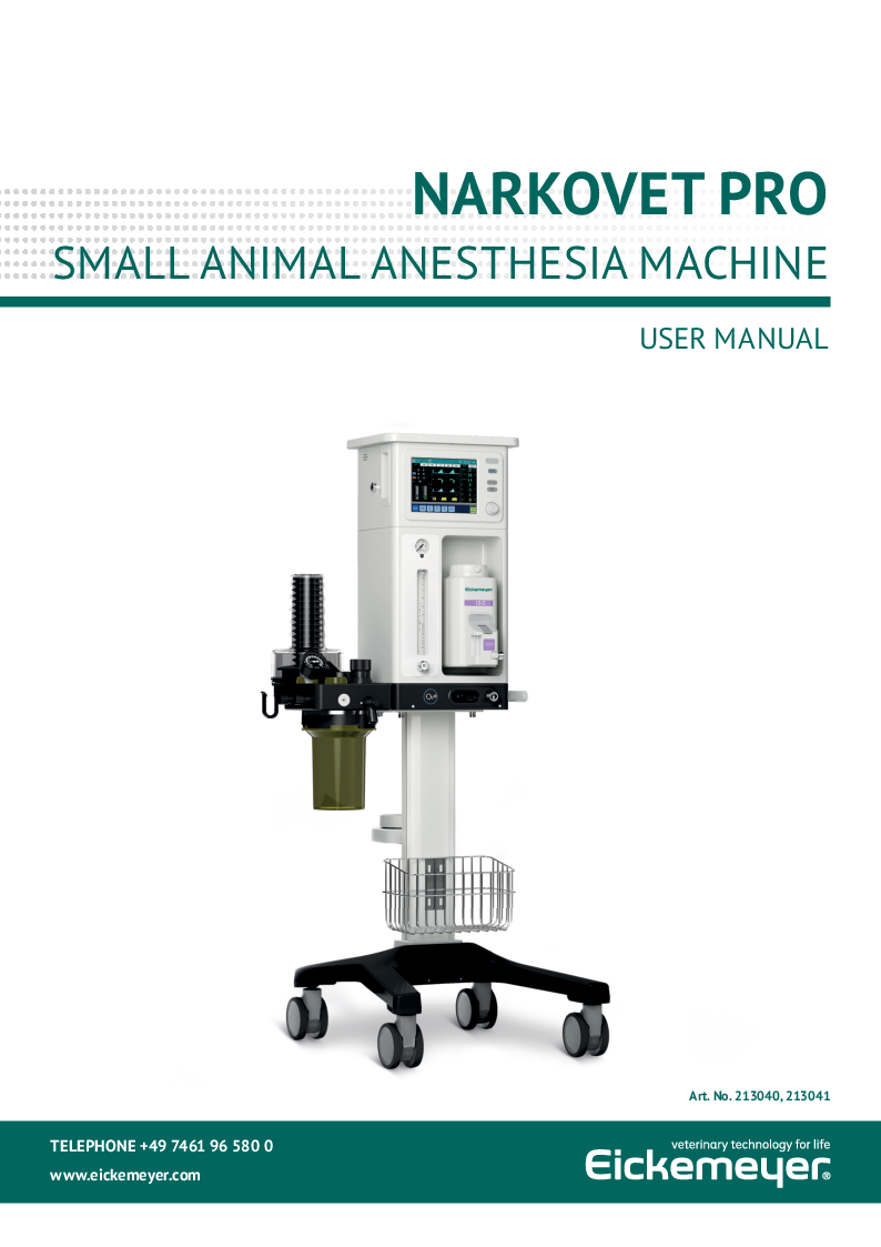 

NarkoVet® PRO Manual(Engelska)

