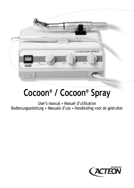 

Cocoon Spray User Manual

